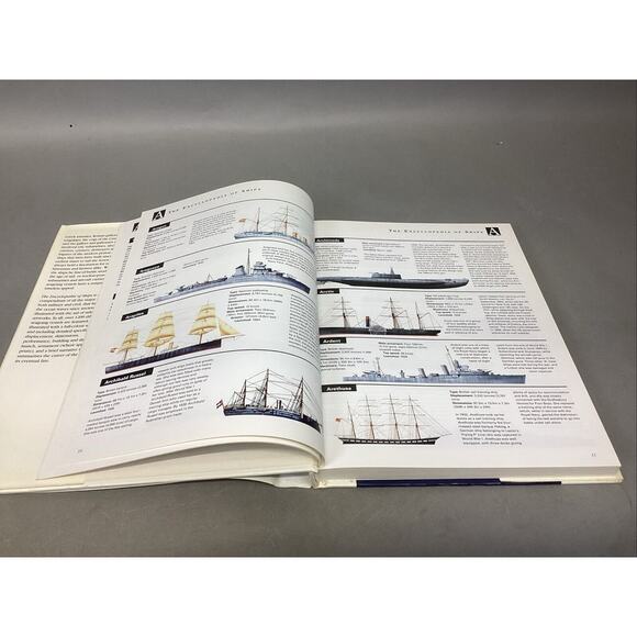 The Encyclopedia of Ships: The History and Specifications of Over 1200 Ships - Picture 3 of 10